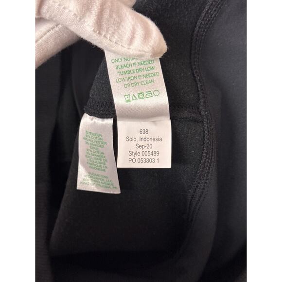 Lilly Pulitzer Jacket XXS Womens Luxletic Al Fresco Black Full Zip - Picture 9 of 9